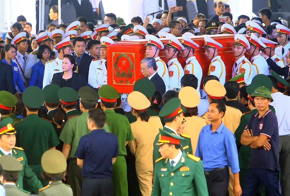 President Tran Dai Quang laid to rest in hometown