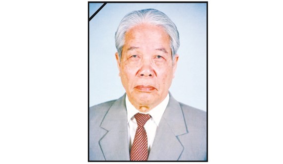 Former General Secretary of the Communist Party of Vietnam Central Committee Do Muoi (Photo: SGGP)