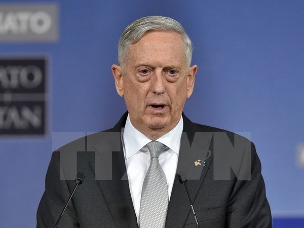 US Secretary of Defence James Mattis (Photo: AFP/VNA)