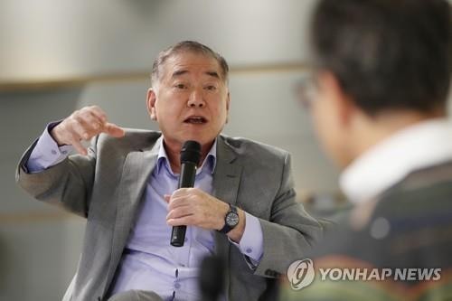 This file photo shows Moon Chung-in, a special security policy adviser to President Moon Jae-in. (Yonhap)