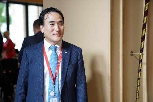 This file photo shows Kim Jong-yang, the newly elected president of Interpol. (Yonhap)
