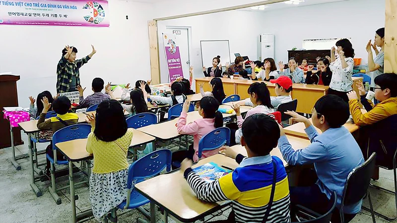 Lớp học tiếng Việt tại TP Daejeon