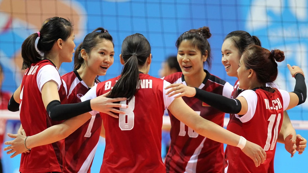 Đội tuyển nữ Việt Nam. Ảnh: Thiên Hoàng
