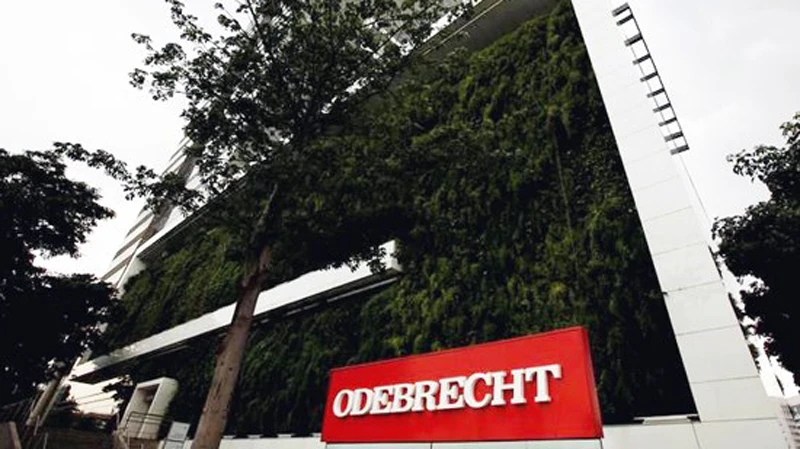 Trụ sở Tập đoàn Odebrecht ở Sao Paulo, Brazil. Ảnh: REUTERS