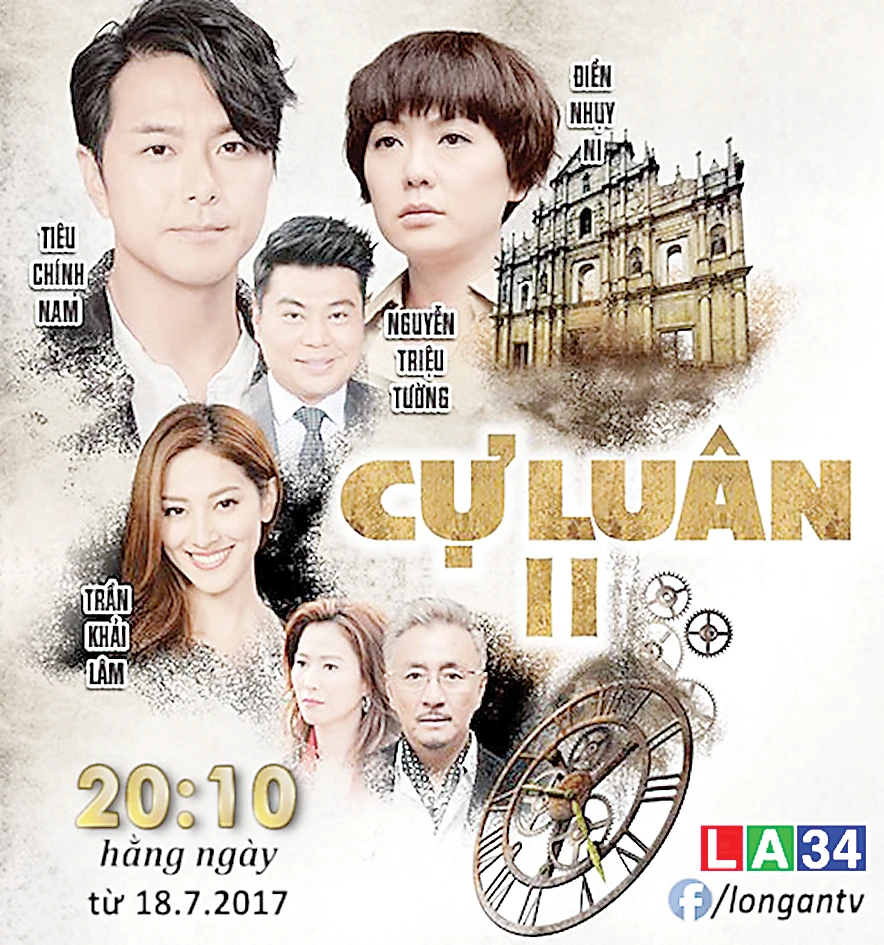 “Cự luân 2” - Phim TVB tiếp theo lên sóng giờ vàng trên kênh LA34 - Đài PT&TH Long An