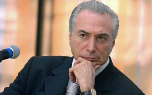 Tổng thống Brazil Michel Temer. Ảnh: PanAmPost