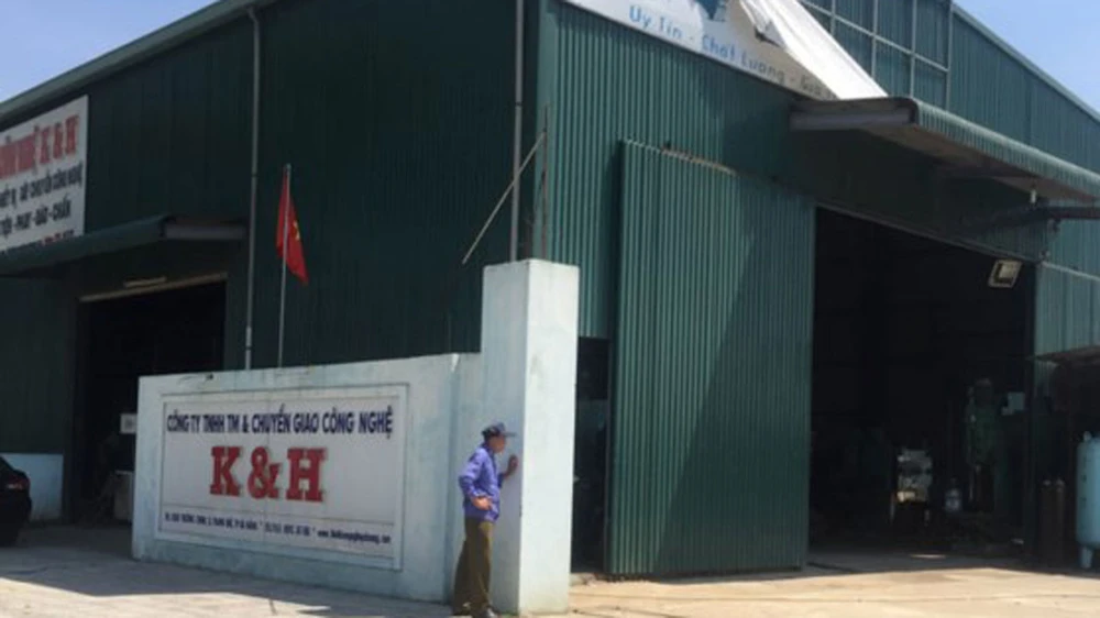 Công ty TNHH TM và chuyển giao công nghệ K & H thuê đất quốc phòng ở vành đai phía tây sân bay Đà Nẵng