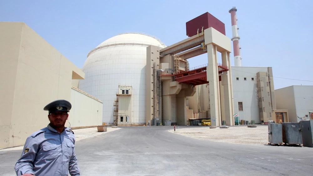 Nhà máy điện hạt nhân Bushehr. Ảnh: newsweek