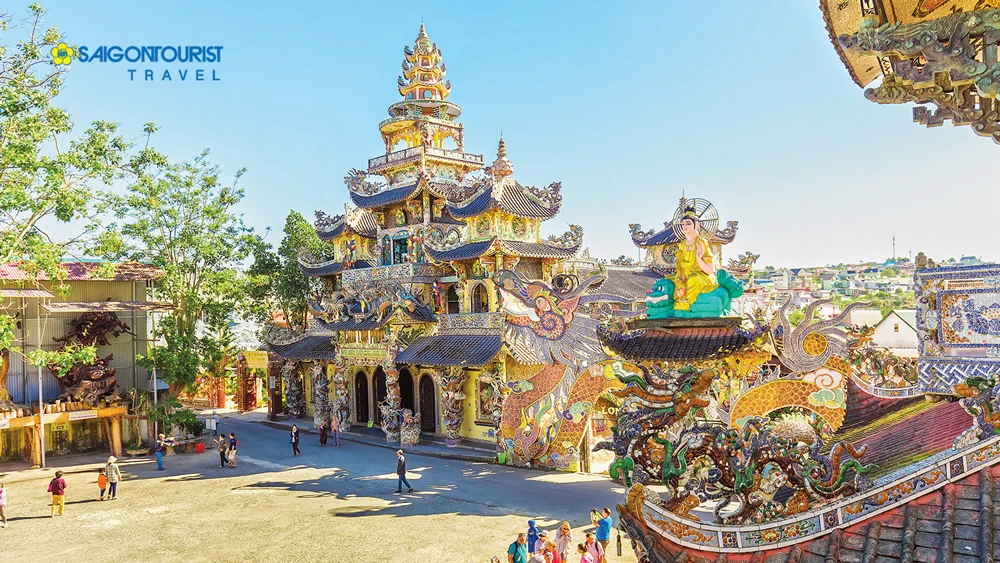 Du lịch và tham quan chùa tại Đà Lạt với Saigontourist