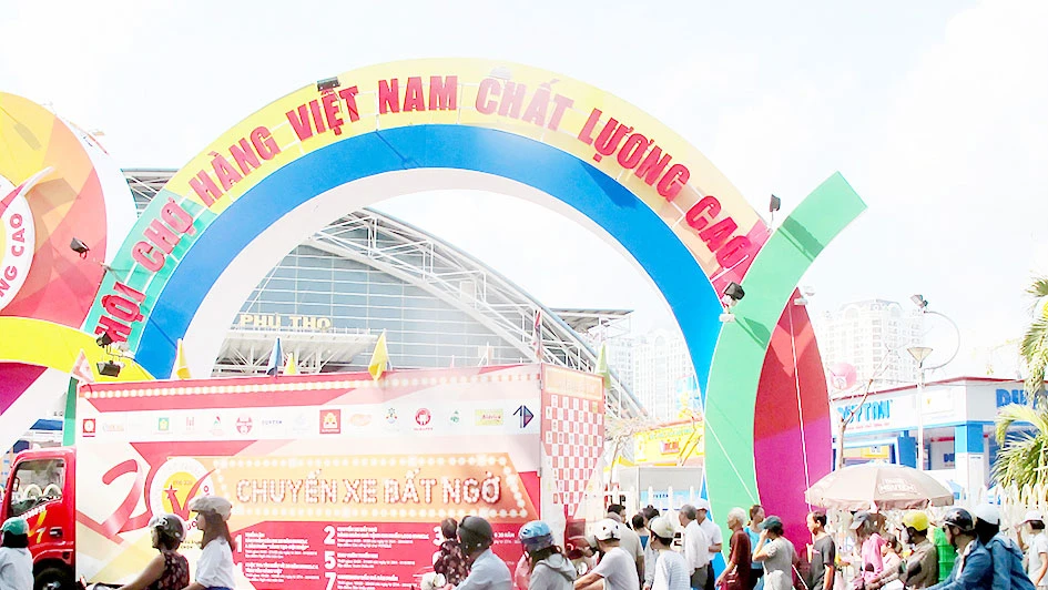 Hội chợ Hàng Việt Nam chất lượng cao khẳng định thương hiệu hàng hóa nội địa