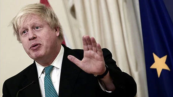 Ngoại trưởng Anh Boris Johnson. Ảnh: Reuters