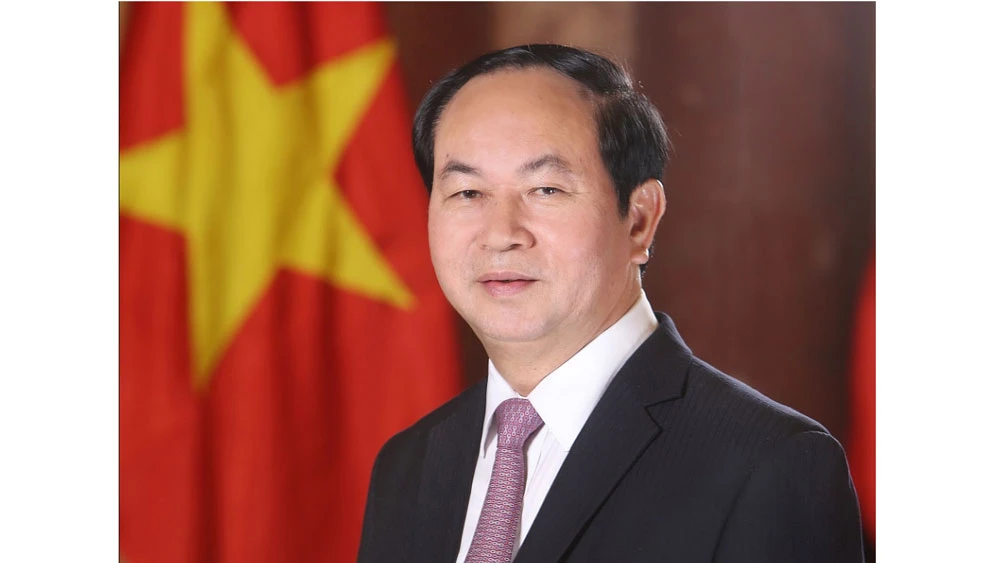 Chủ tịch nước Trần Đại Quang. Ảnh: vpctn.gov.vn