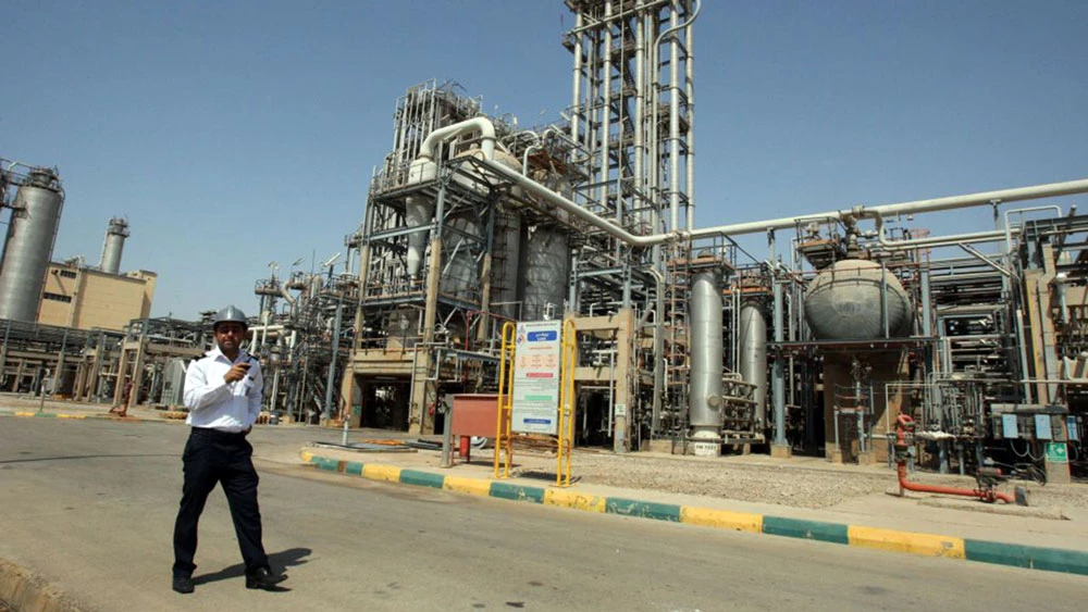 Nhà máy hóa dầu Maroun ở cảng Imam Khomeini, Iran 