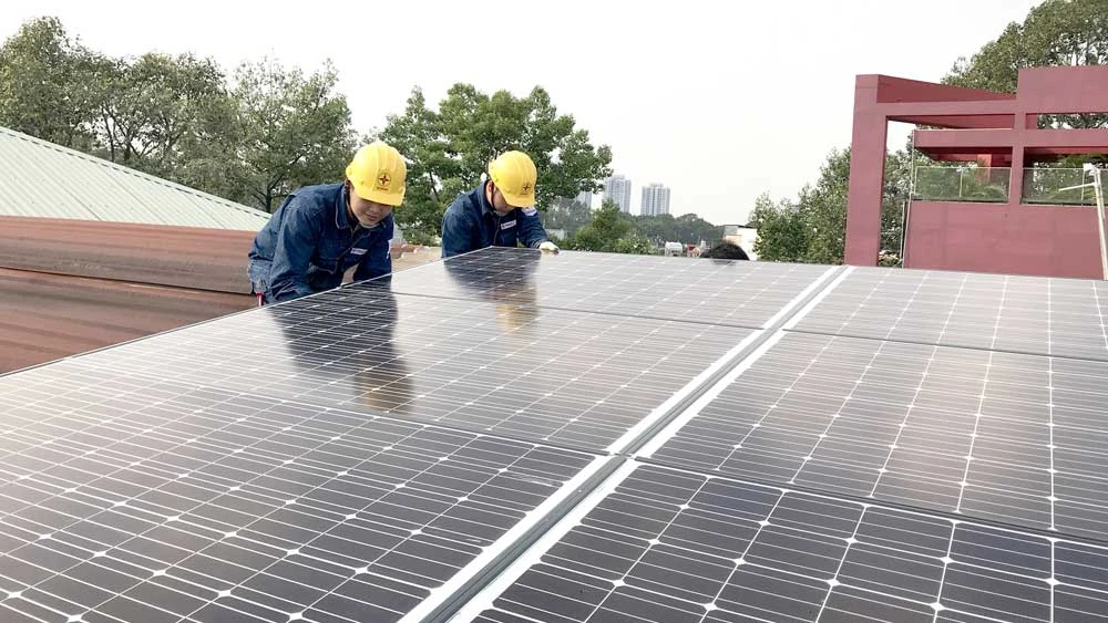 Phát động chương trình phát triển điện mặt trời áp mái và năng lượng tái tạo