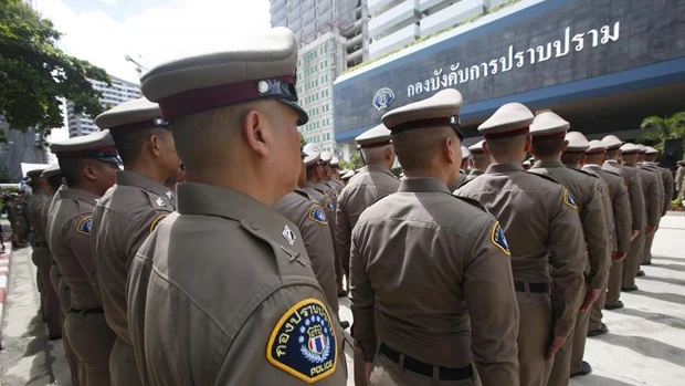 Lực lượng cảnh sát Thái Lan. Nguồn: bangkokpost