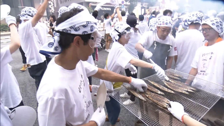 Cá thu đao là món ăn mang hương vị đặc trưng của mùa thu Nhật Bản. Nguồn: NHK