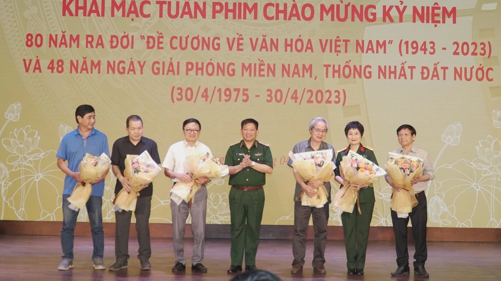 Khai mạc Tuần phim kỷ niệm 30-4 và 80 năm ra đời Đề cương về văn hóa Việt Nam