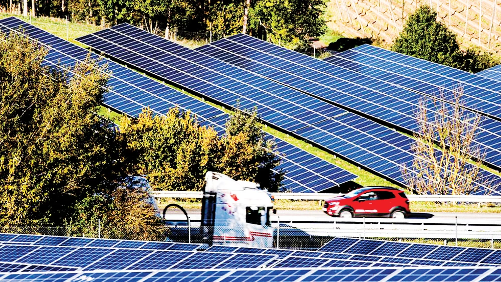 Hệ thống pin năng lượng mặt trời ở Munich, Đức