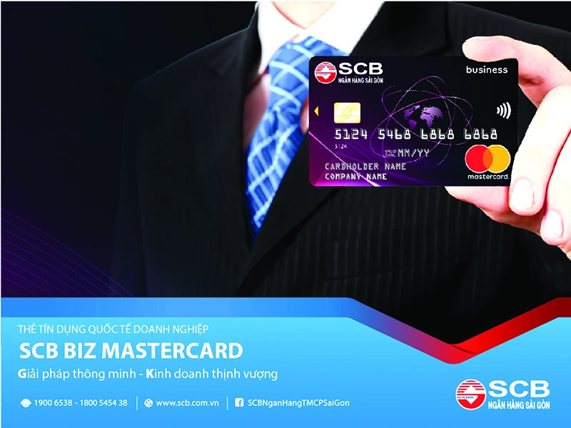 Các lý do doanh nghiệp nên sử dụng thẻ tín dụng quốc tế Biz Mastercard của SCB