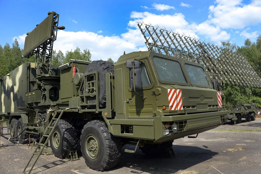 Đài radar cảnh giới 55ZH6M Nebo-M của quân đội Nga. Ảnh minh họa: Bộ Quốc phòng Nga