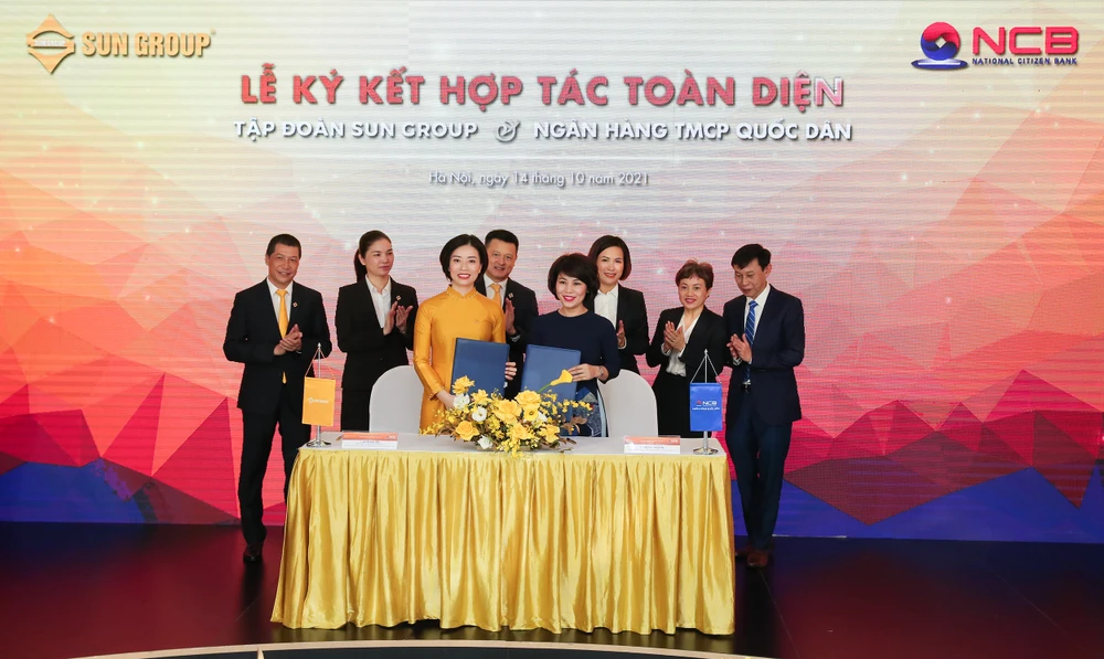Tập đoàn Sun Group và Ngân hàng TMCP Quốc dân (NCB) ký kết thỏa thuận hợp tác toàn diện