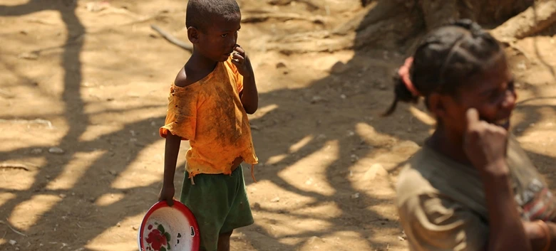  Ảnh hưởng của hạn hán, Covid-19 và mất an ninh lương thực, khiến cuộc sống của hàng triệu người dân Madagascar thêm khó khăn. Ảnh: WFP