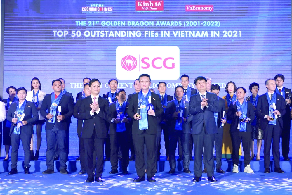SCG được vinh danh doanh nghiệp FDI tiêu biểu tại Việt Nam 