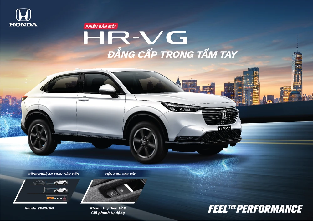 Honda Việt Nam ra mắt bổ sung Honda HR-V phiên bản G mới - Đẳng cấp trong tầm tay 