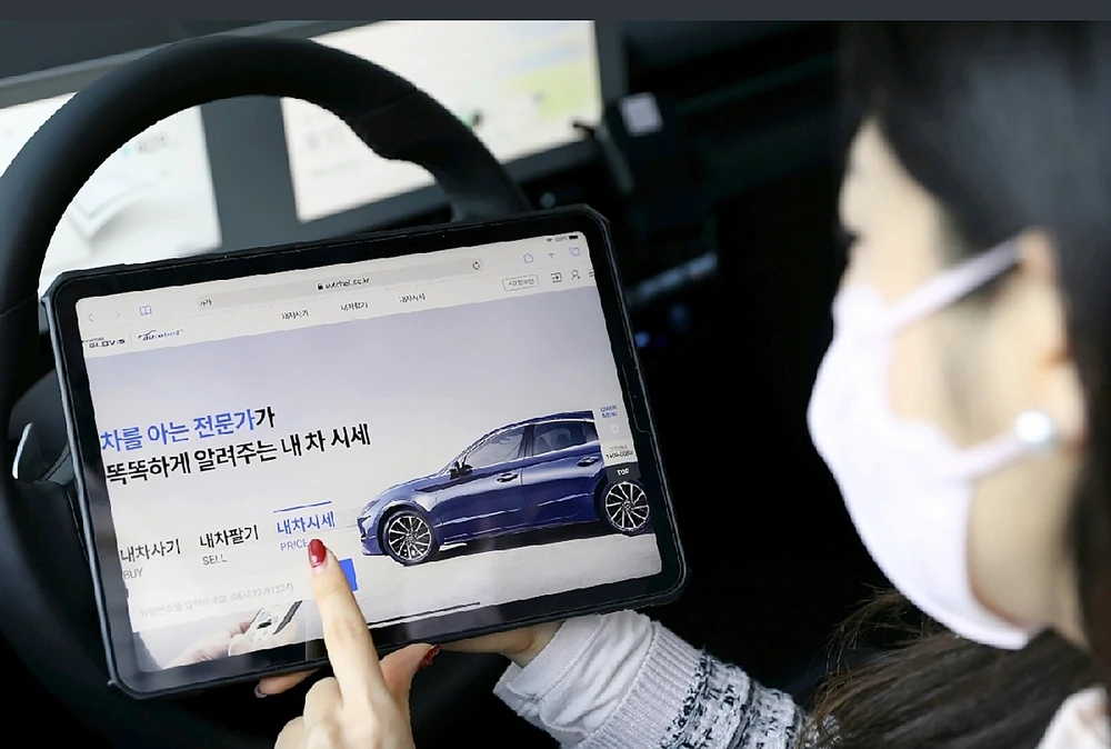 Chọn mua ô tô trực tuyến được ưa chuộng tại Hàn Quốc