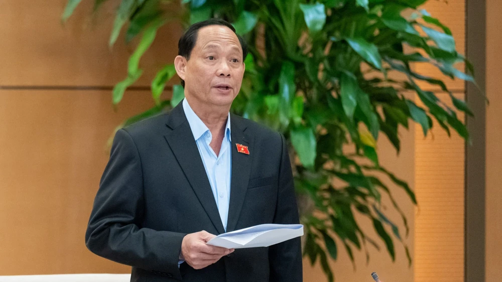 Phó Chủ tịch Quốc hội Trần Quang Phương kết luận nội dung thảo luận về công tác dân nguyện 