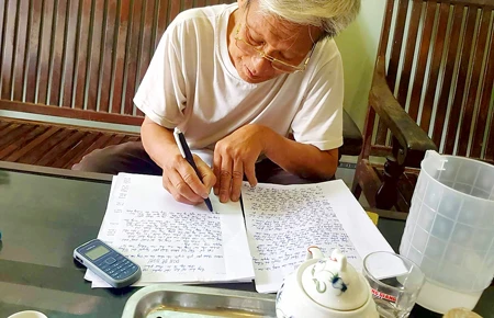 Người dân Đồng Tâm viết tâm thư gửi Chủ tịch UBND TP Hà Nội