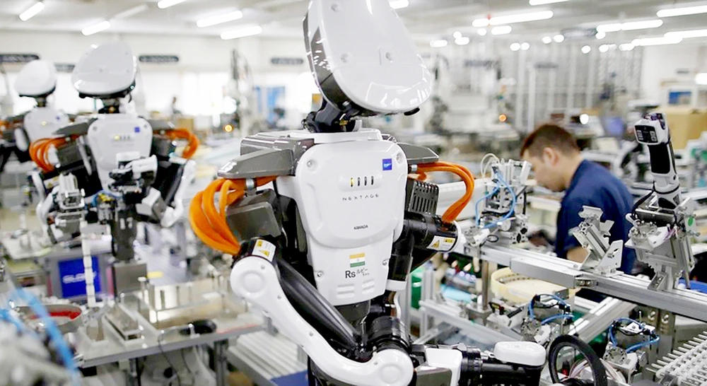 Robot đang dần thay thế con người trong kỷ nguyên Kỹ nghệ 4.0