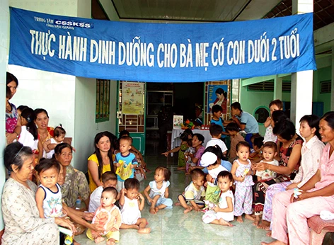 Cải thiện tình trạng suy dinh dưỡng thấp còi ở trẻ em Việt Nam 