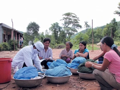 Vệ sinh để phòng chống sốt rét