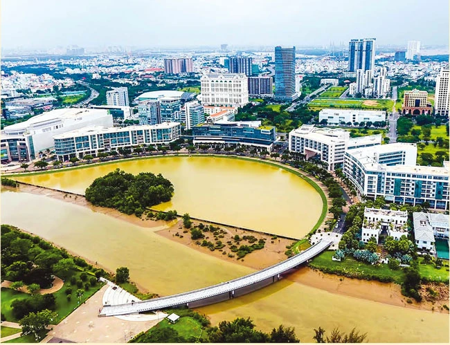 KĐT Phú Mỹ Hưng - hình mẫu đô thị hiện đại của TPHCM.