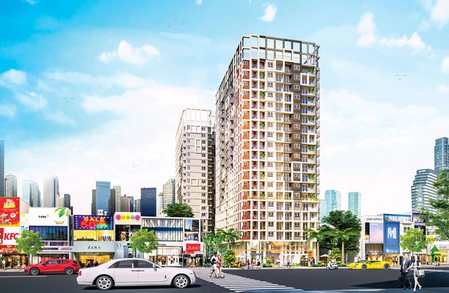 The EastGate gồm 2 block căn hộ cao 19 tầng tọa lạc ngay Làng đại học TPHCM, liền kề tuyến metro Bến Thành - Suối Tiên và bến xe miền Đông mới.​