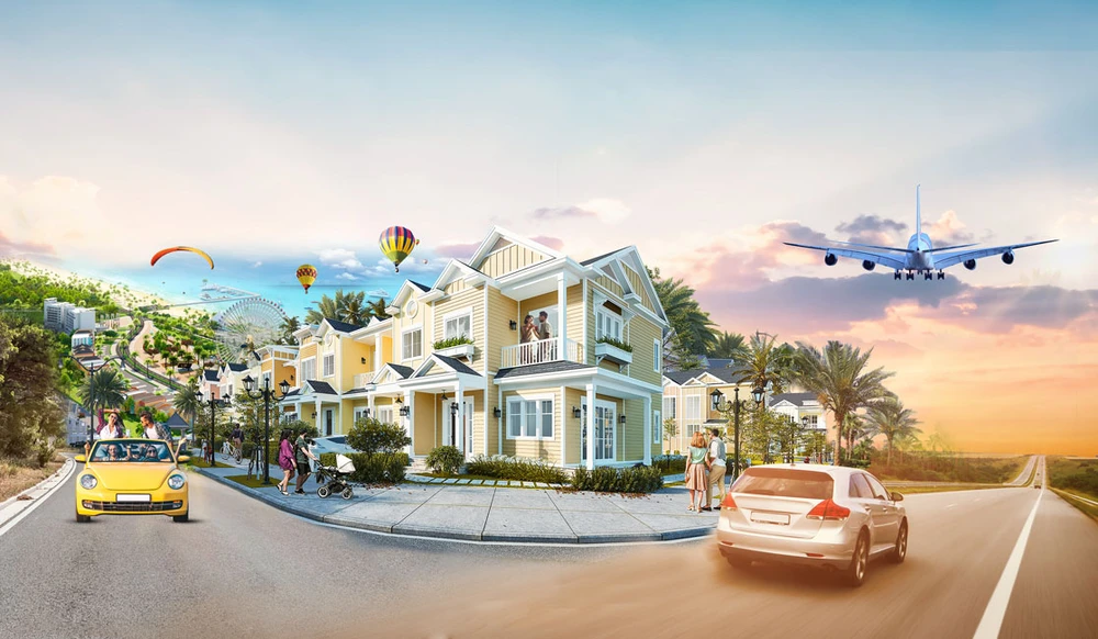 Second home ven biển tại Phan Thiết, Bình Thuận được dự báo tạo “làn sóng” đầu tư mới trên thị trường BĐS (Ảnh: mẫu second home tại NovaWorld Phan Thiet).