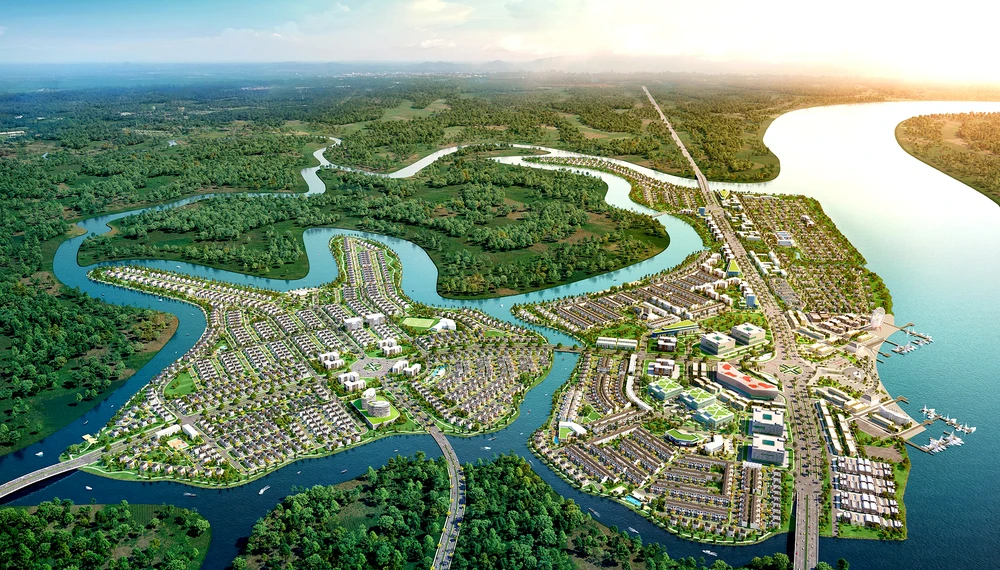 Khu đô thị Aqua City (Biên Hòa)- một trong những đô thị kiểu mẫu, quy mô lớn thu hút người dân từ TPHCM và các tỉnh lân cận