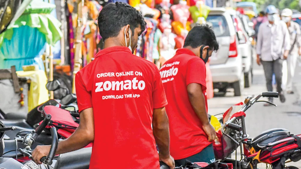 Công ty giao hàng thực phẩm Ấn Độ Zomato đã có giá cổ phiếu tăng gấp đôi từ khi IPO.