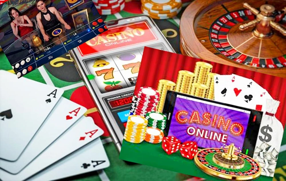 Nhiều loại hình cờ bạc trên Internet được quảng cáo rầm rộ Ảnh: QUỐC BÌNH