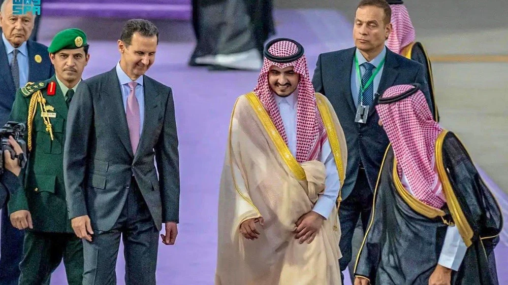 Ông Bashar Assad được chào đón trở lại hội nghị thượng đỉnh Liên đoàn Ả Rập vào tháng 5-2023.