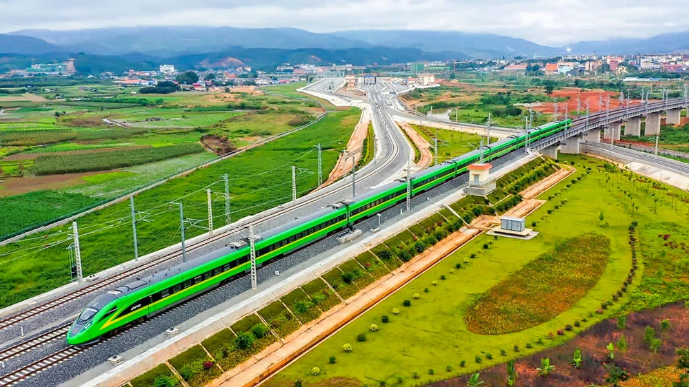 Đường sắt cao tốc của Lào.