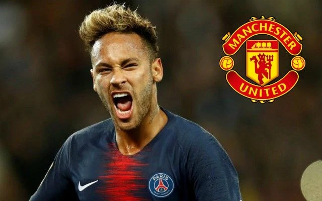 Nếu rời PSG, Neymar cvó tyhể gia nhập Manchester United.