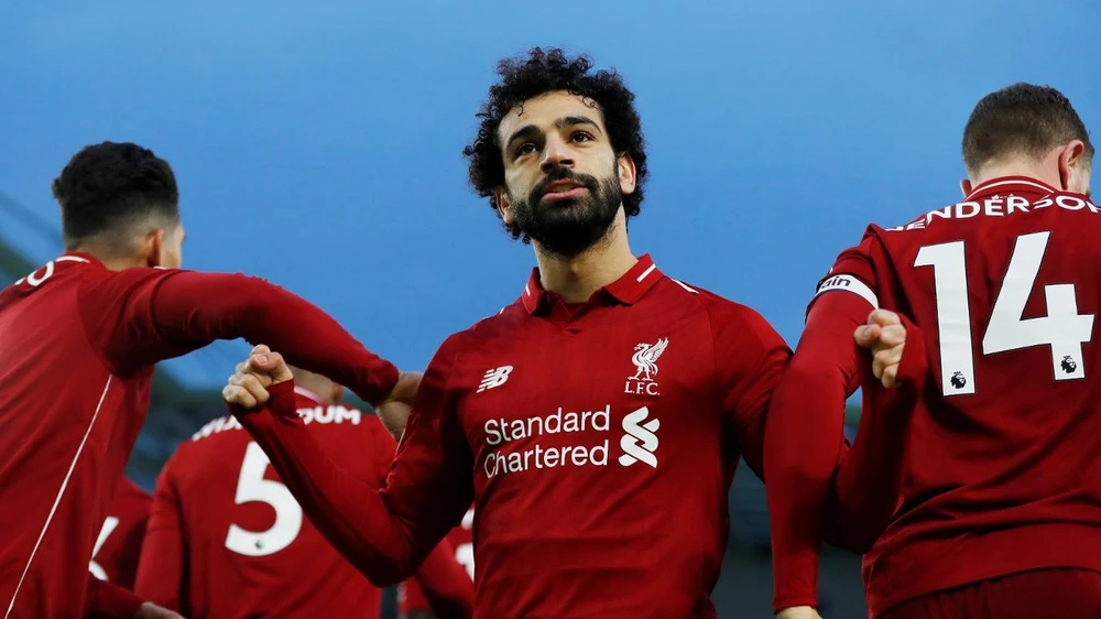 Salah lập công khi Liverpool thắng sít sao Brighton 1-0