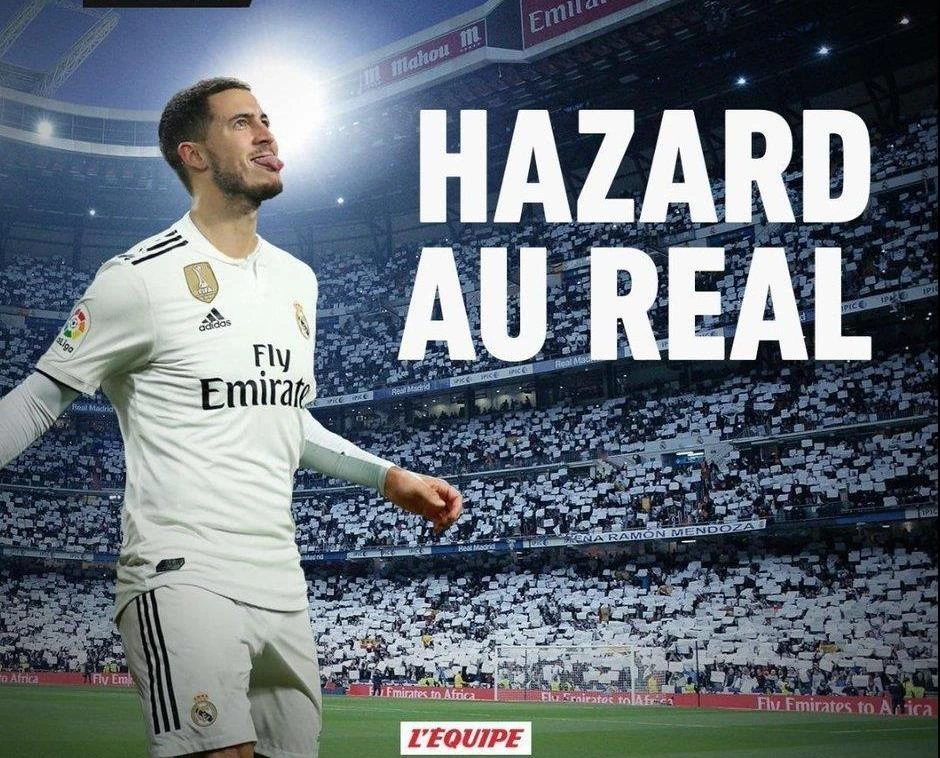 Sốc: L’Équipe khẳng định Hazard sang Real Madrid với 112 triệu Euro