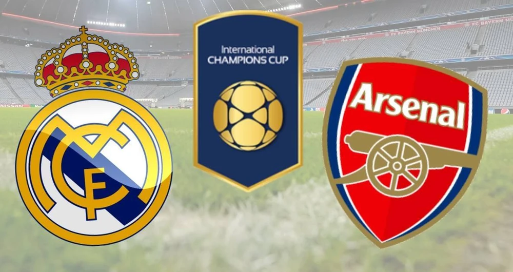 Lịch thi đấu và bảng xếp hạng ICC ngày 24-7, Real Madrid đụng độ Arsenal