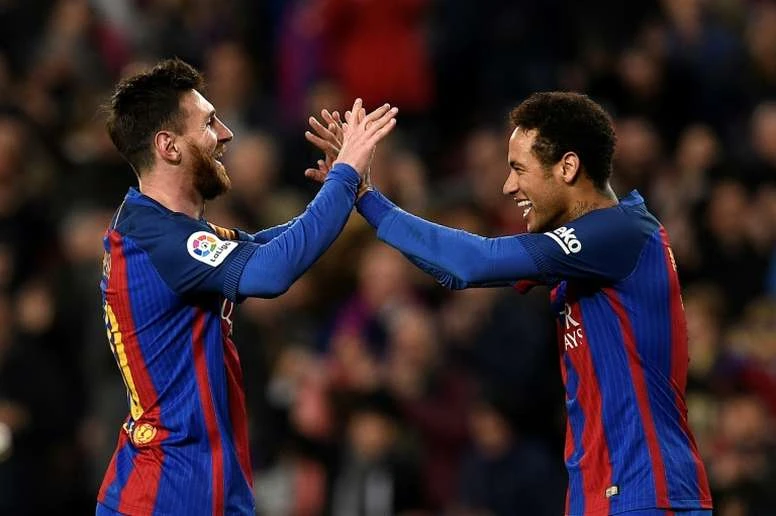 Messi và Neymar ở Barcelona