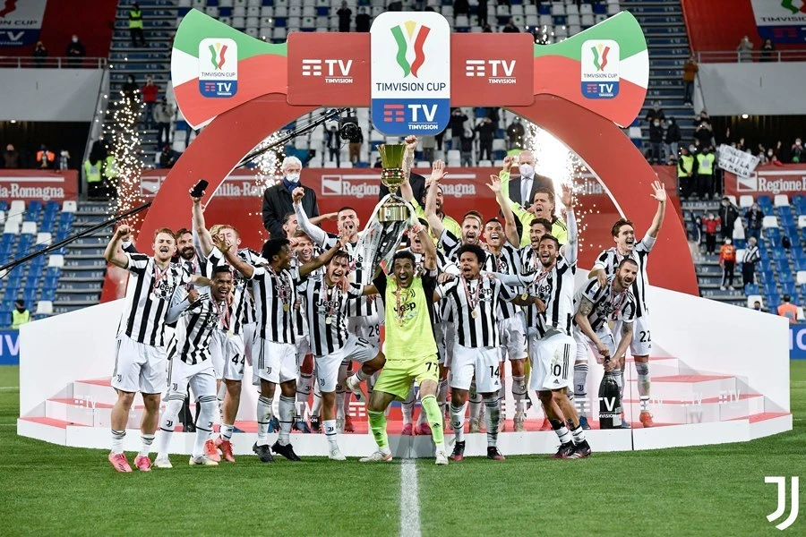 Juventus đăng quang Cúp Italia