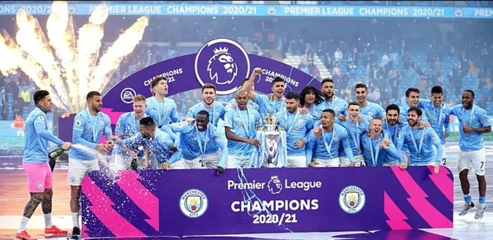 Manchester City đăng quang mùa giải 2020-2021
