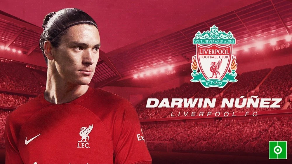 Darwin Nunez đã gia nhập Liverpool